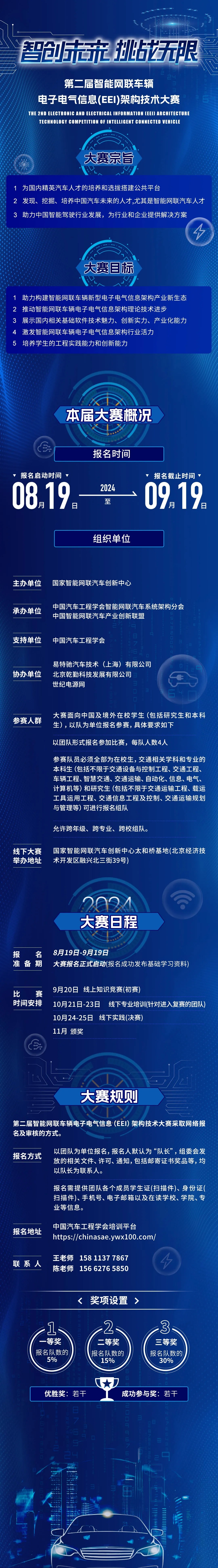 第二届智能网联车辆电子电气信息eei构技术大赛启动报名