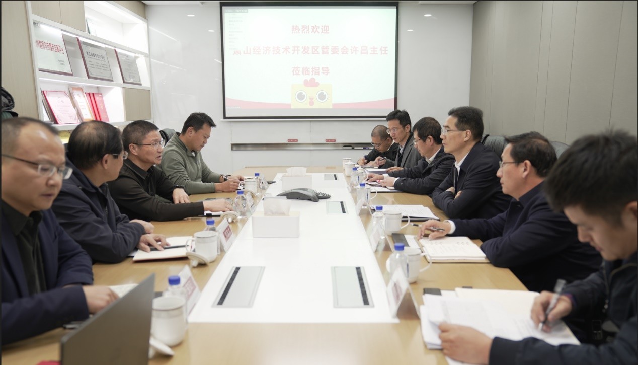 萧山区委常委、开发区党工委书记、管委会主任许昌带队调研云集